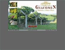 Tablet Screenshot of giacomin.com.br